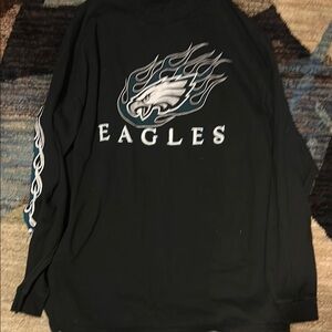 Philadelphia Eagles Black Long Sleeve Shirt
